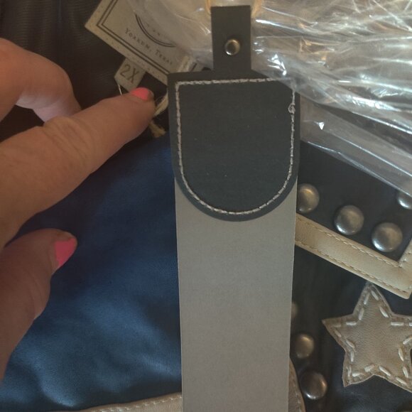 Double D Ranch  leather jacket size 2x New - Picture 4 of 4